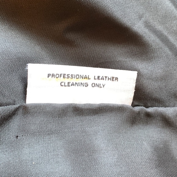 Global Identity black leather jacket size M - Picture 10 of 10